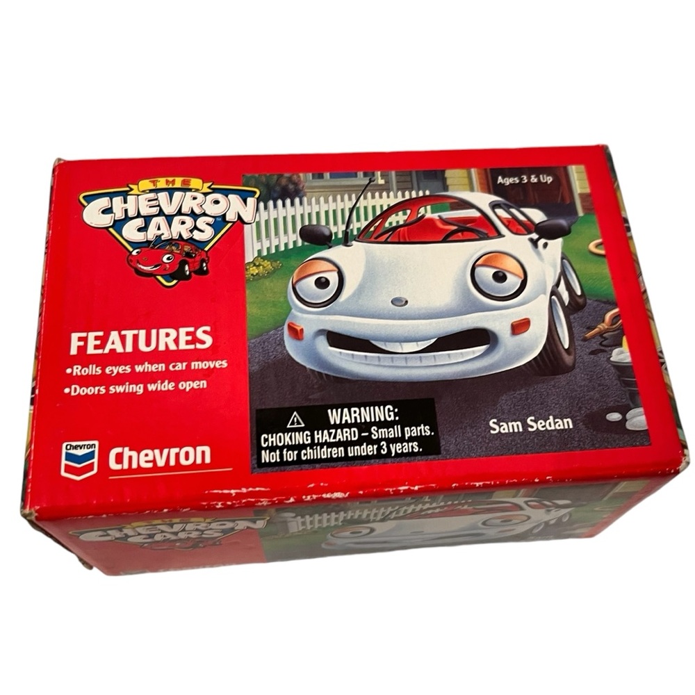 Chevron Sam Sedan No 1 in the Chevron Car Series 1996 Ages 3+ Eyes Roll